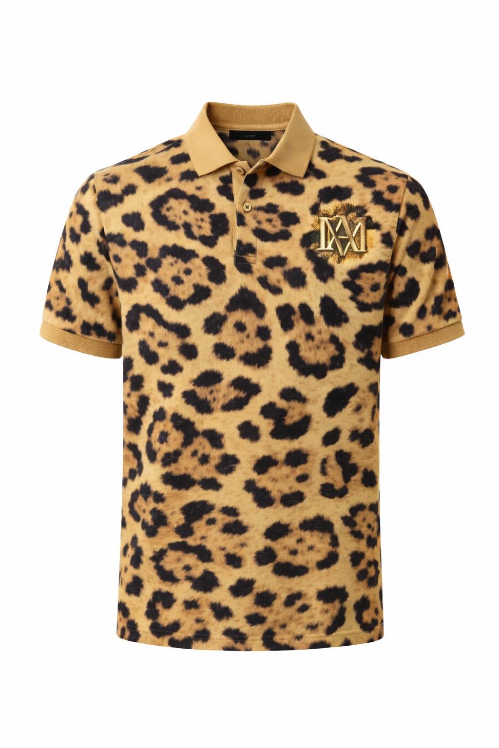 Maison Alure Signature Polo – Leopard Luxe Edition