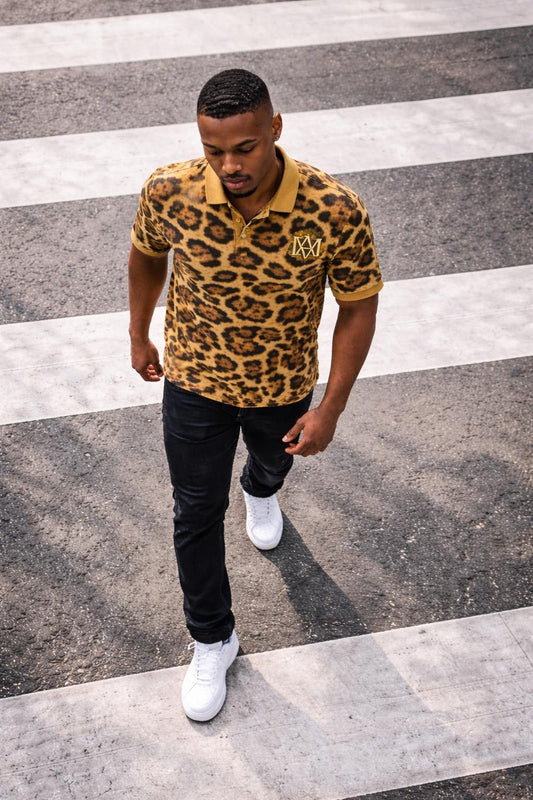 Maison Alure Signature Polo – Leopard Luxe Edition