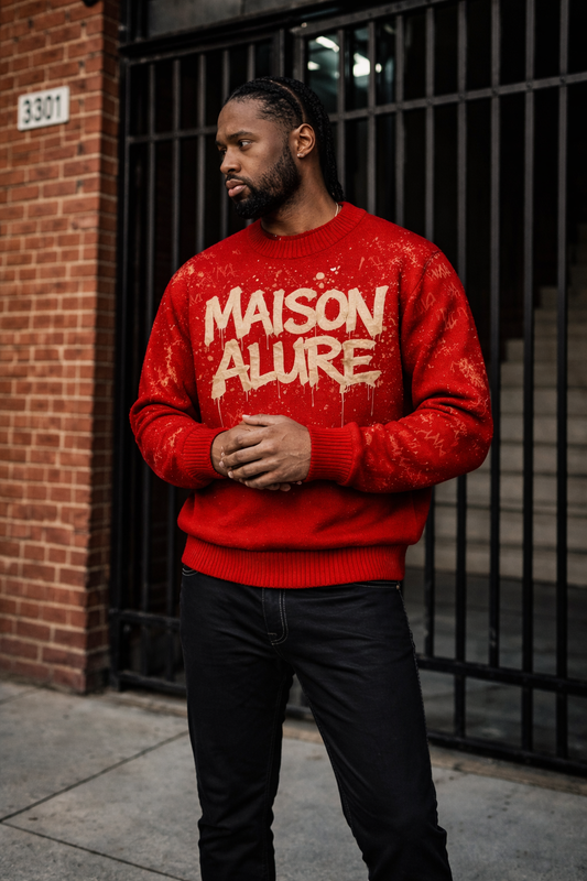 Maison Alure Statement Knit Sweater
